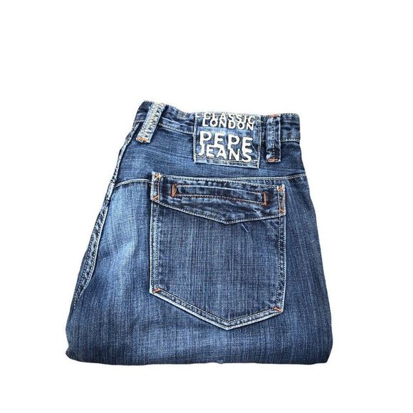 Pepe London Jeans Size 34 Blue - Picture 6 of 10